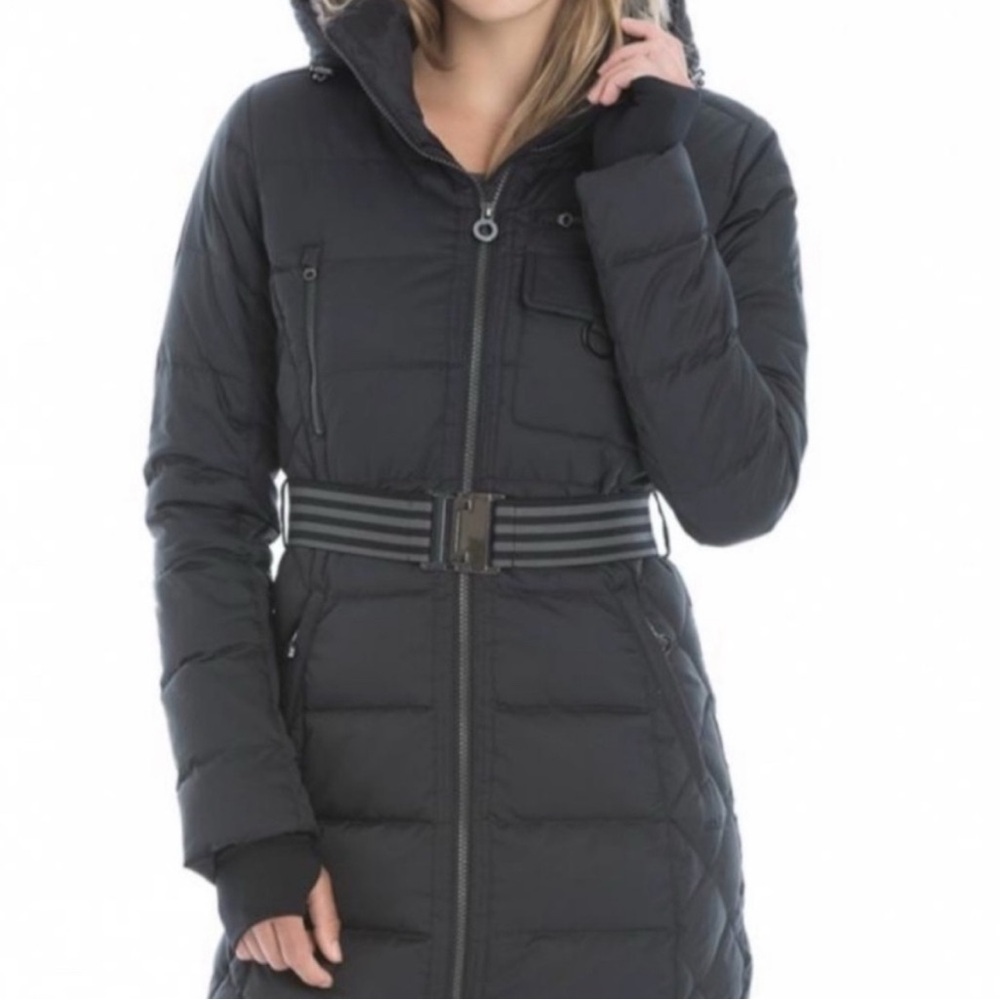EUC 🥳 Lole Belted Black Puffer Jacket